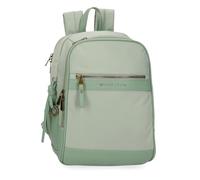 Pepe Jeans Morgan Sac à Dos pour Ordinateur Portable 13,3 Pouces Vert 25 x 37 x 10 cm Polyester recyclé 9,25 l by Joumma Bags, Vert, Talla única, Sac à Dos pour Ordinateur Portable
