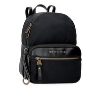 Pepe Jeans Morgan Sac à Dos décontracté Noir 20 x 25,5 x 10 cm Polyester avec détails en Cuir synthétique 5,1 l by Joumma Bags, Noir, Talla única, Sac à Dos décontracté