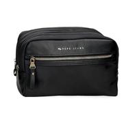 Pepe Jeans Morgan Trousse de Toilette Noire 26 x 16 x 12 cm Polyester et PU by Joumma Bags, Noir, Talla única, Trousse de Toilette