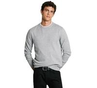 Pepe Jeans New Andre Crew Neck Tricots, Gris chiné, L Homme