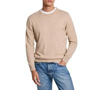 Pepe Jeans New Andre Crew Neck Tricots, Marron (Beige béton), XL Homme