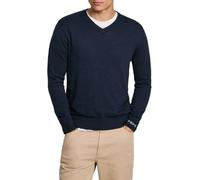 Pepe Jeans New Andre V Neck Tricots, Bleu (Dulwich Blue), M Homme