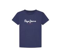 Pepe Jeans New Art Nn T-Shirt Garçon, Bleu Marine, 4 Ans