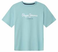 Pepe Jeans New Art T-Shirt, Bleu (Jetty Blue), 14 Ans Garçon