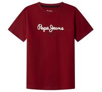 Pepe Jeans New Art T-Shirt, Rouge (Merlot Red), 14 Ans Garçon