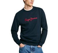 Pepe Jeans New Joe Crew Maillot de survêtement, Bleu (Dulwich Blue), XXL Homme