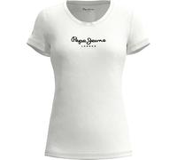 Pepe Jeans T-shirt New Virginia pour femme Slim Fit manches courtes Blanche