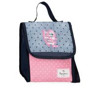 Pepe Jeans Noni Denim Sac à bandoulière Isotherme Multicolore 20 x 23 x 14 cm Polyester by Joumma Bags by Joumma Bags, Multicolore, Bandoulière Porte-Aliments Thermique