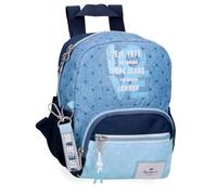 Pepe Jeans Noni Denim Sac à Dos de Promenade Bleu 19 x 23 x 8 cm Polyester by Joumma Bags, Bleu, Talla única, Sac à Dos de Promenade