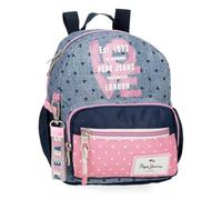 Pepe Jeans Noni Denim Sac à Dos de randonnée Multicolore 19 x 23 x 8 cm Polyester by Joumma Bags by Joumma Bags, Multicolore, Sac à Dos de Promenade
