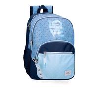 Pepe Jeans Noni Denim Sac à Dos Double Compartiment Bleu 32 x 44 x 22 cm Polyester by Joumma Bags, Bleu, Talla única, Sac à Dos Double Compartiment