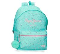 Pepe Jeans Nora Sac à dos pour ordinateur portable 13,3" Bleu 31 x 44 x 17,5 cm Polyester par Joumma Bags