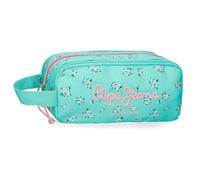 Pepe Jeans Nora Trousse Triple Bleue 22 x 10 x 9 cm Polyester by Joumma Bags