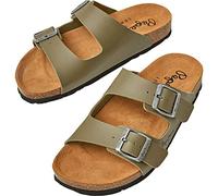 Pepe Jeans Oban Classic 3 W, Sandales Femme, Vert (Forest Khaki Green), 4
