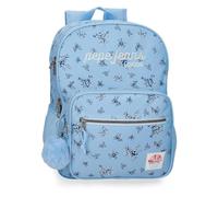 Pepe Jeans Olivia Sac à dos adaptable à chariot Bleu clair 30 x 40 x 12 cm Polyester 14,4 L by Joumma Bags