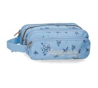 Pepe Jeans Olivia Trousse Bleu Clair 22 x 10 x 11 cm Polyester 2,42 L by Joumma Bags