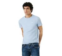 Pepe Jeans Original Basic 3N T-Shirt Homme Bleu (Soho Blue), XXL, Bleu (Bleu Soho), XXL