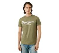 Pepe Jeans Original Stretch N T-Shirt, Vert (Vert Militaire), M Homme