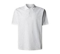 Pepe Jeans - Oscar Polo - Homme - Tops - Blanc - Taille: S