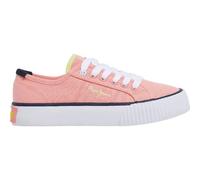 Pepe Jeans Ottis Basic G, Baskets Fille, Orange (Orange Pastel), 13.5