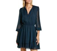 Pepe Jeans Otto Robe, Bleu (Dulwich Blue), L Femme