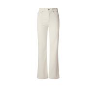Pepe Jeans High Waist Flare Willa Corduroy Pantalon, Beige (Blanc huître), 28W / 32L Femme