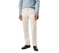 Pantalon slim cinq poches en velours côtelé Pepe Jeans Blanc 33
