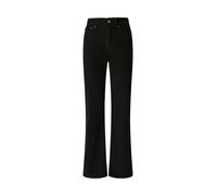 Pepe Jeans High Waist Flare Willa Corduroy Pantalon, Noir (Black), 33W / 32L Femme