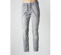 pepe jeans pantalons homme de couleur gris