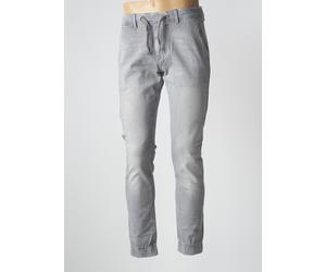 pepe jeans pantalons homme de couleur gris