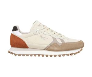 Pepe Jeans Pantoufles en Cuir Beige Brti-on Master
