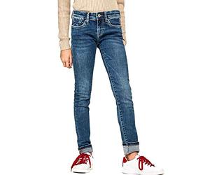 Pepe Jeans PIXLETTE T-Shirt, Bleu (Medium Used Denim Gk5), 9-10 Ans Fille