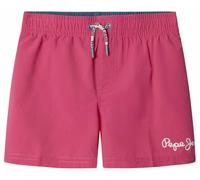 Pepe Jeans PJ Solid Swimshort Shorts, Rose (Rose Vif), 8 Ans Garçon