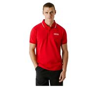 Polo Red Bull Racing x Pepe Jeans Tipped Logo manches courtes rouge - L