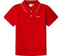 Pepe Jeans Polo Henry pour garçon, Rouge Roi, 6 Ans