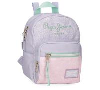 Pepe Jeans Ponder Sac à dos d'école, bleu, bretelles réglables pour un transport confortable, compartiments multiples, sacs Joumma