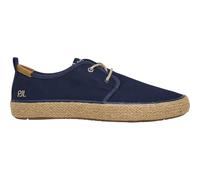 Pepe Jeans Port Tourists - Baskets en Cuir Bleu Marine