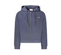 Pepe Jeans - Pull à capuche en coton bleu pour femme - Femme - Sweatshirts et sweats à capuche - Bleu - Taille: 36 FR