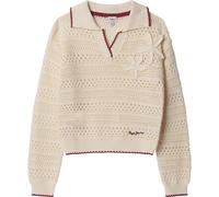 Pull fille Pepe Jeans Faith Blanc 14 ans