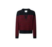 Pepe Jeans Pull-over 'CARLINA' bleu marine / rouge, Taille XS
