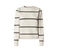 Pepe Jeans Pull-over 'Carmela' noir / blanc cassé, Taille L