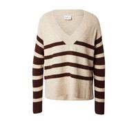 Pepe Jeans Pull-over 'Cecil' mastic / brun foncé, Taille S