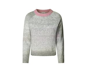 Pepe Jeans Pull-over 'Chantal' écru / gris clair / rose clair, Taille XS