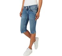 Pepe Jeans Récolte de Vénus Short en Jean, Bleu (Denim-HQ5), 26W Femme
