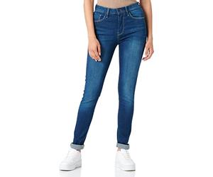 Pepe Jeans Regent Jean Skinny Femme Bleu (Dark Used Hydroless Denim 000) W26/L32 (Taille Fabricant:W26/L32) Lot de