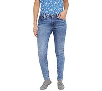 Pepe Jeans Regent Wiser Wash Pl200398, Jean slim Femme, Bleu (Whisper Wash Medium Used Ww4), 26W / 32L
