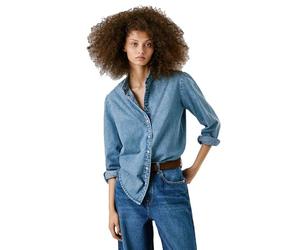 Pepe Jeans Regular Denim Blouse Chemise Femme (Lot de 1)