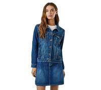 Pepe Jeans Regular Jacket Veste, Bleu (Denim-4A0), L Femme