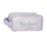 Pepe Jeans Renata Trousse triple violet 22 x 10 x 9 cm Polyester by Joumma Bags, violet, Talla única, Trousse triple