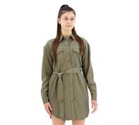 Pepe Jeans Robe Beate pour Femme, Vert (Vert Olive), L